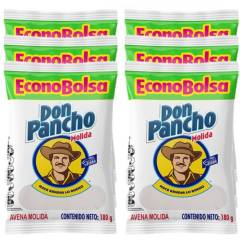 DON PANCHO - Avena don pancho molida 180 gr x6 uds