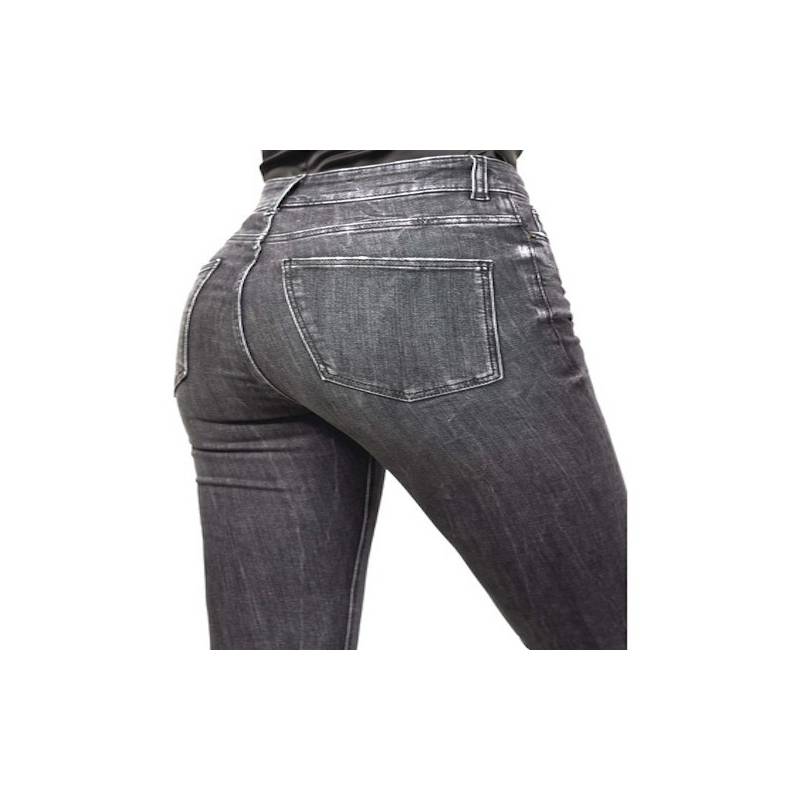 Pantalón Jeans Mezclilla Moad Dama Skinny High Rise 