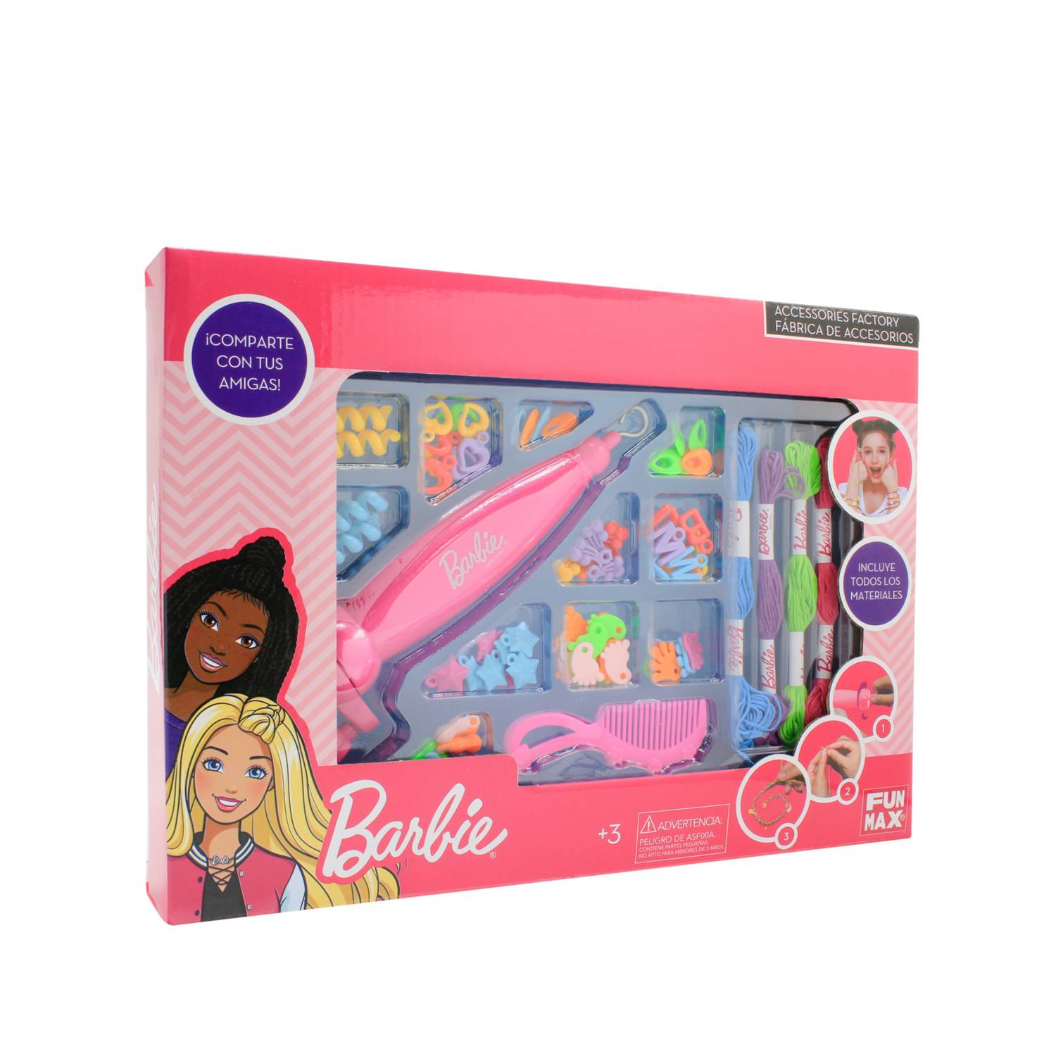 Set Manillas y Accesorios para Cabello Barbie BARBIE