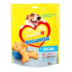 CANAMOR - Bocaditos Original Snack Golosina Para Perros x 200 g