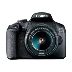 CANON - Cámara Canon Eos Kit 2000d  Lente 18-55mm Is Ii Dslr