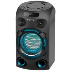 SONY - Torre de sonido sony mhc-v02 bluetooth mp3 fm usb auxiliar - negro