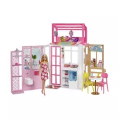BARBIE - Barbie Casa Con Muñeca