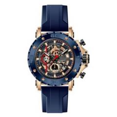 GFORCE - Reloj G-force Original H3959g Crono Calendario Azul + Estuche