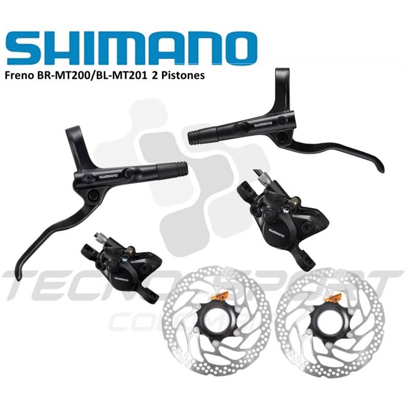 Frenos Hidraulicos Shimano Deore M4100 2 Pistones Mtb