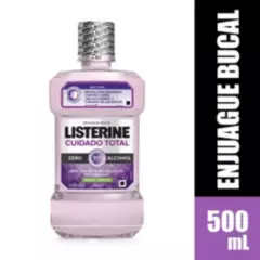 LISTERINE - Enjuague Bucal Listerine Cuidado Total Zero X 500ml