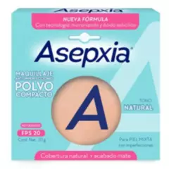 ASEPXIA - Polvo Compacto Bb Asepxia Natural Mate X 10g