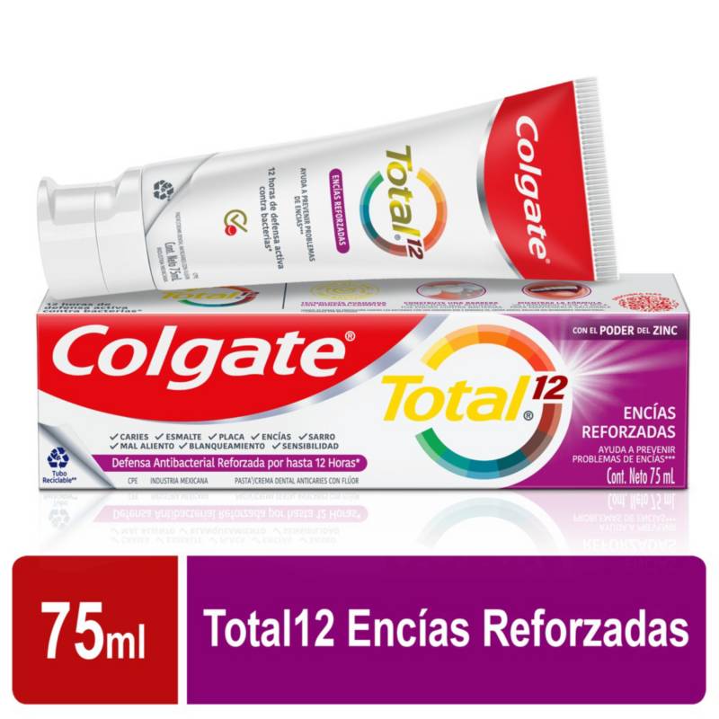 Crema Dental Colgate Total 12 Professional Encias Saludables Colgate