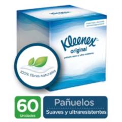 KLEENEX - Pañuelos Faciales Kleenex Original Cubo X 60und