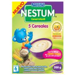GENERICO - Cereal Nestum 5 Cereales 6m X 350gr
