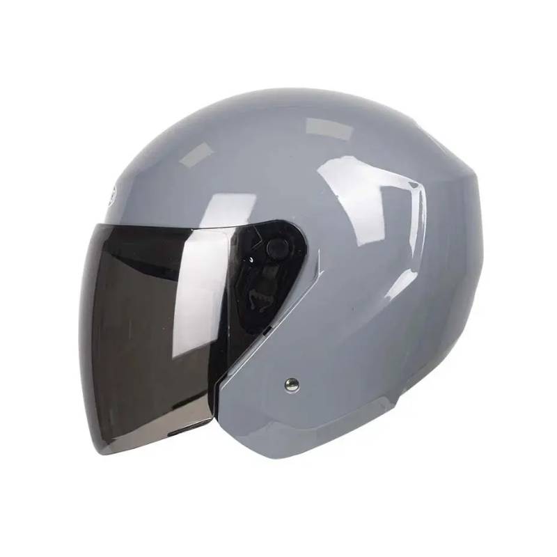 Casco Moto Abierto Tech T10 Plano talla M UNIVERSAL