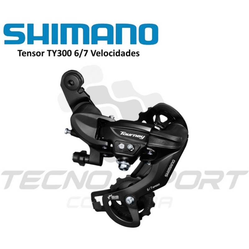 Grupo shimano tourney tensor y descarrilador 7 vel bicicleta