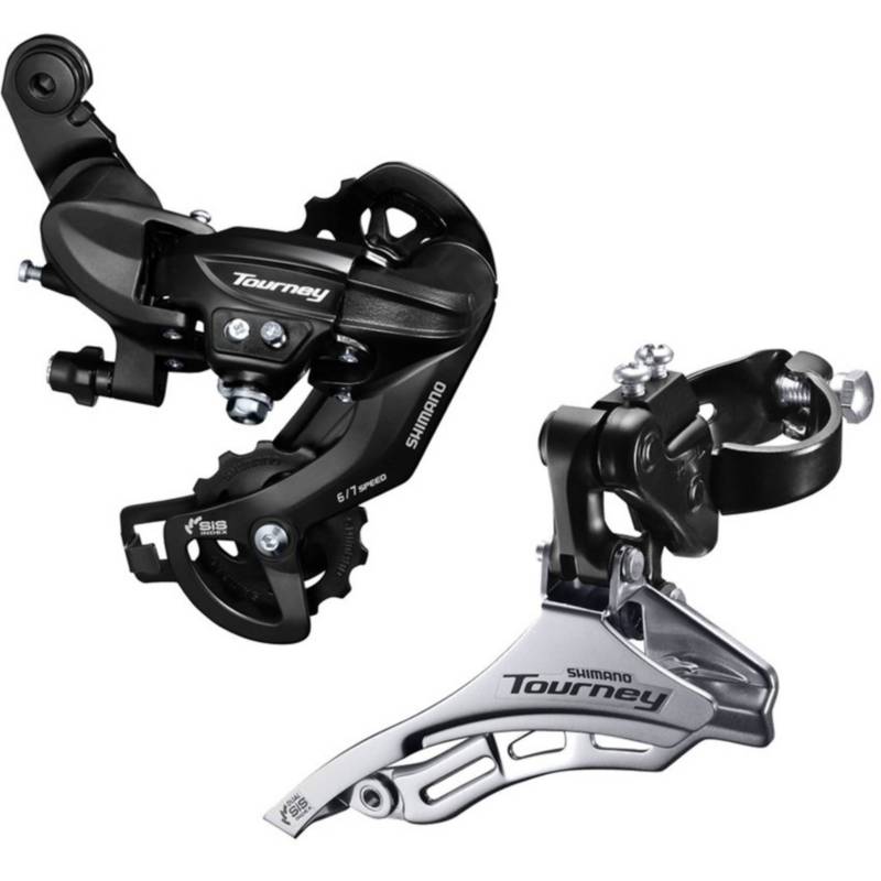 Grupo shimano tourney tensor y descarrilador 7 vel bicicleta