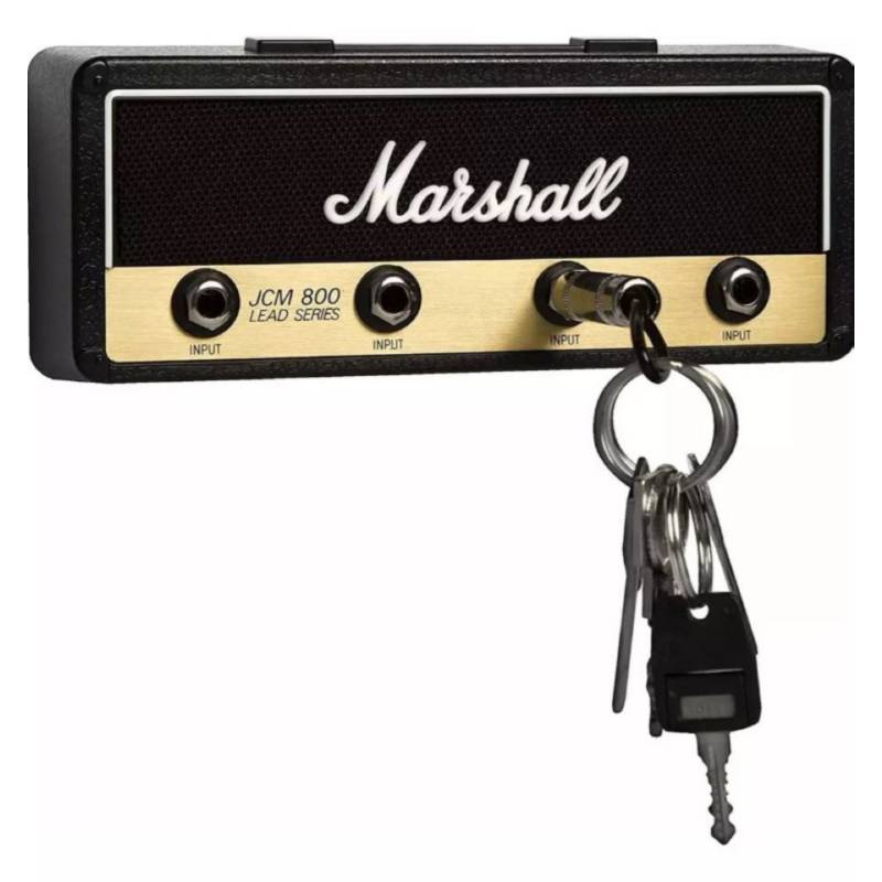 Porta Llaves Marshall Amplificador Para Pared + 4 Llaveros De Plug GENERICO