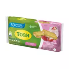 TOSH - Galletas Tosh Light Yogurt Fresa X 6und
