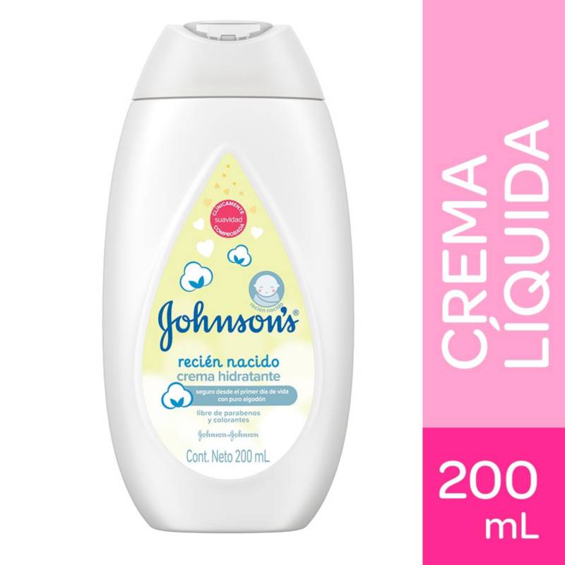 Crema hidratante para bebé JOHNSON'S® Avena 400ml, Productos