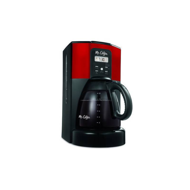 Cafetera Electrica Programable 12 Tazas Negro/Plateado Mr Coffe