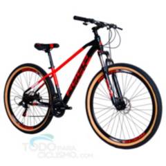 ROCA - Bicicleta Roca Makalu 2023 R29 24V Suspension Bloqueo Rojo