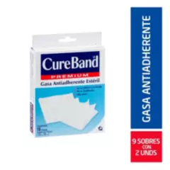 CURE BAND - Cureband Gasa Esteril 7.5 X 7.5 Caja X 18und