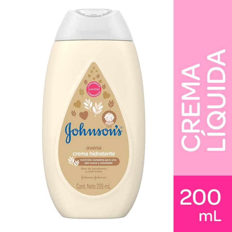 Crema Hidratante Bebé Johnson's Baby Recién Nacido 200ml - JOHNSON