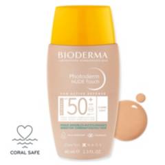 BIODERMA - Bloqueador Bioderma Photoderm Nude Touch Color Claro Spf50