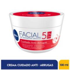 NIVEA - Crema Facial Nivea Cuidado Anti-arrugas 5 En 1 X 100ml