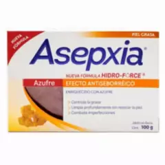 ASEPXIA - Asepxia Jabon Facial Antiacne Azufre 100g