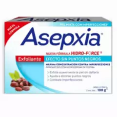 ASEPXIA - Asepxia Jabon Facial Antiacne Exfoliante 100g