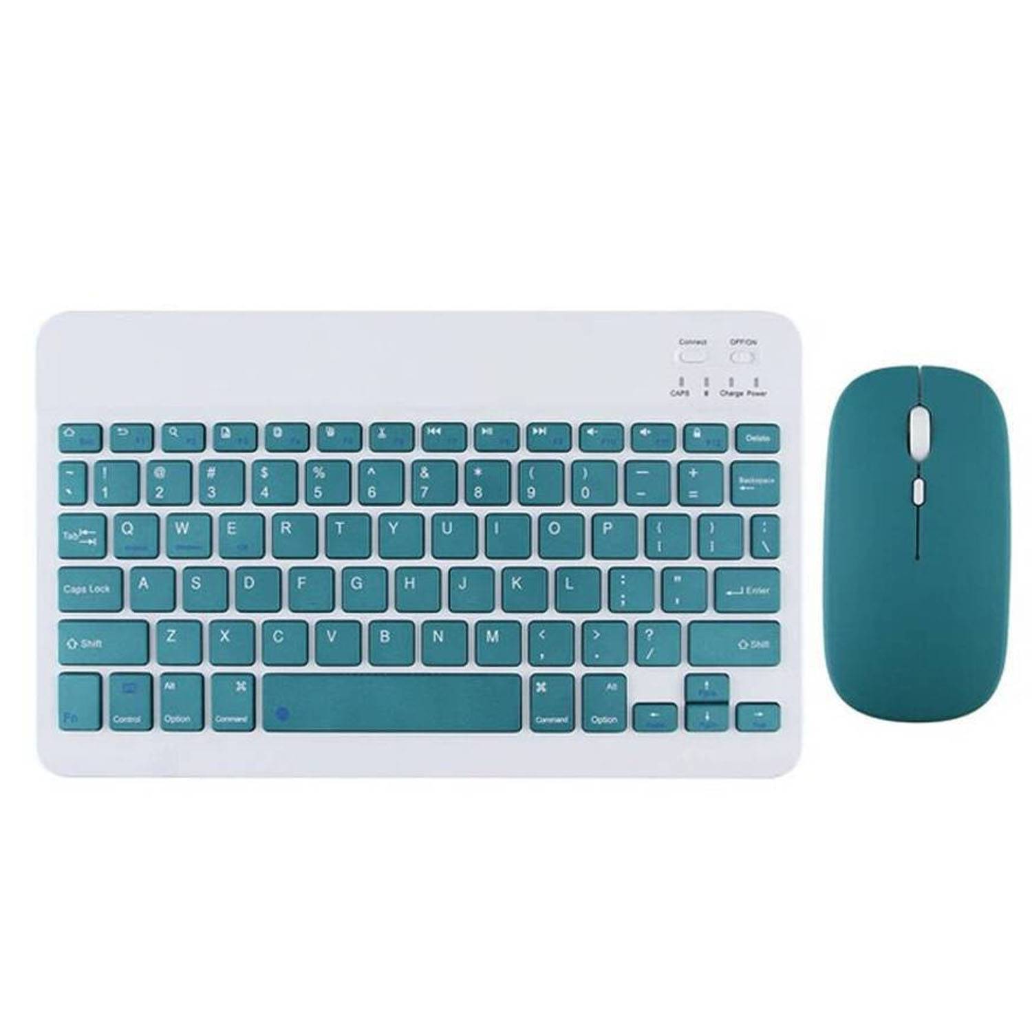 Combo De Teclado Y Mouse Bluetooth Para Ipad - Teclado Inalambrico  Recargable Y