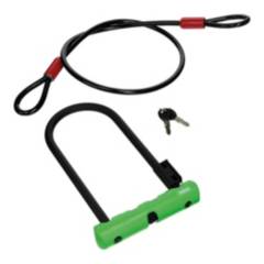 ABUS - Candado para bicicleta Abus Ultra mini 410 + Cable
