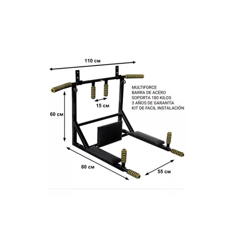 Barra Multifuncion Crossfit O Gym - $ 160.000  Gimnasio en casa, Maquinas  de gimnasio, Gimnasio de crossfit en casa