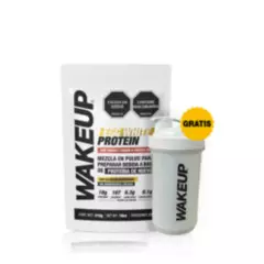 WAKEUP - Kit Proteina de huevo Egg white protein  Shaker Wakeup