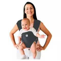 COZYTOS - Fular prearmado cargador bebes cozytos - fácil de poner- chaleco gris