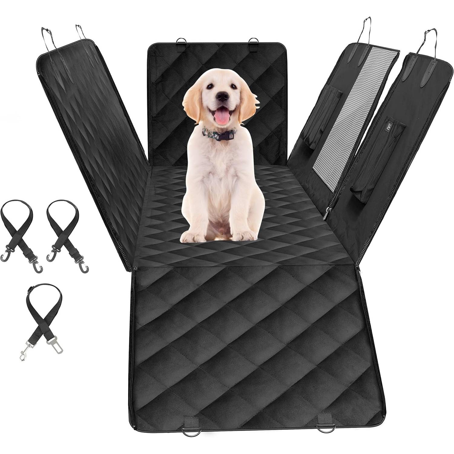  Furhaven Pet – Fundas protectoras para muebles resistentes al  agua, fundas universales para asientos de auto, plataforma convertible para  mascotas, protector de asiento trasero de auto y más, para perros y