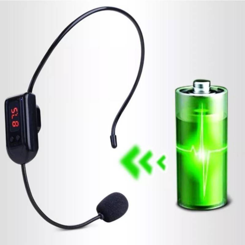 Parlante Amplificador de Voz Portátil Bluetooth Micrófono Diadema Clas  GENERICO