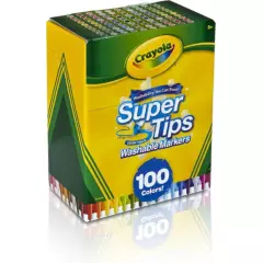 CRAYOLA - Marcadores Super Tips Crayola x 100
