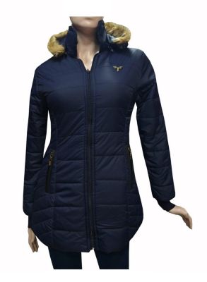 Chaqueta Impermeable Semigaban Para Mujer AZUL OSCURO. GENERICO