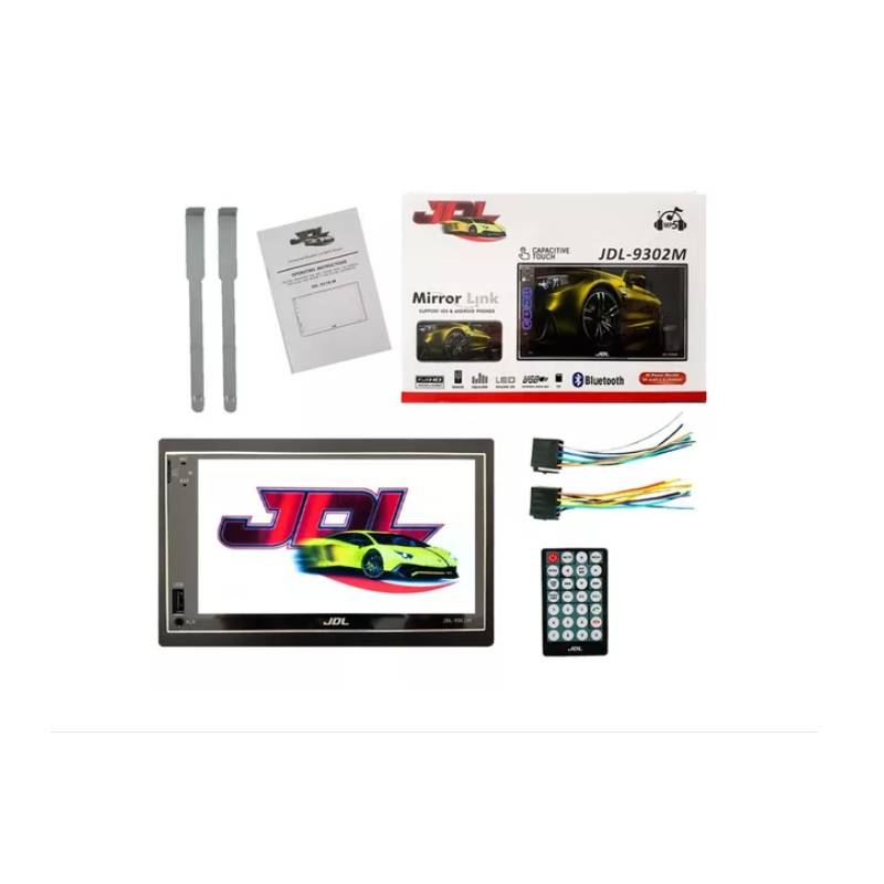 AUTORADIO 2 DIN PANTALLA 7 HD TOUCH ANDROID BT/WF/USB/SD/AUX BXS-4116  GENERICO