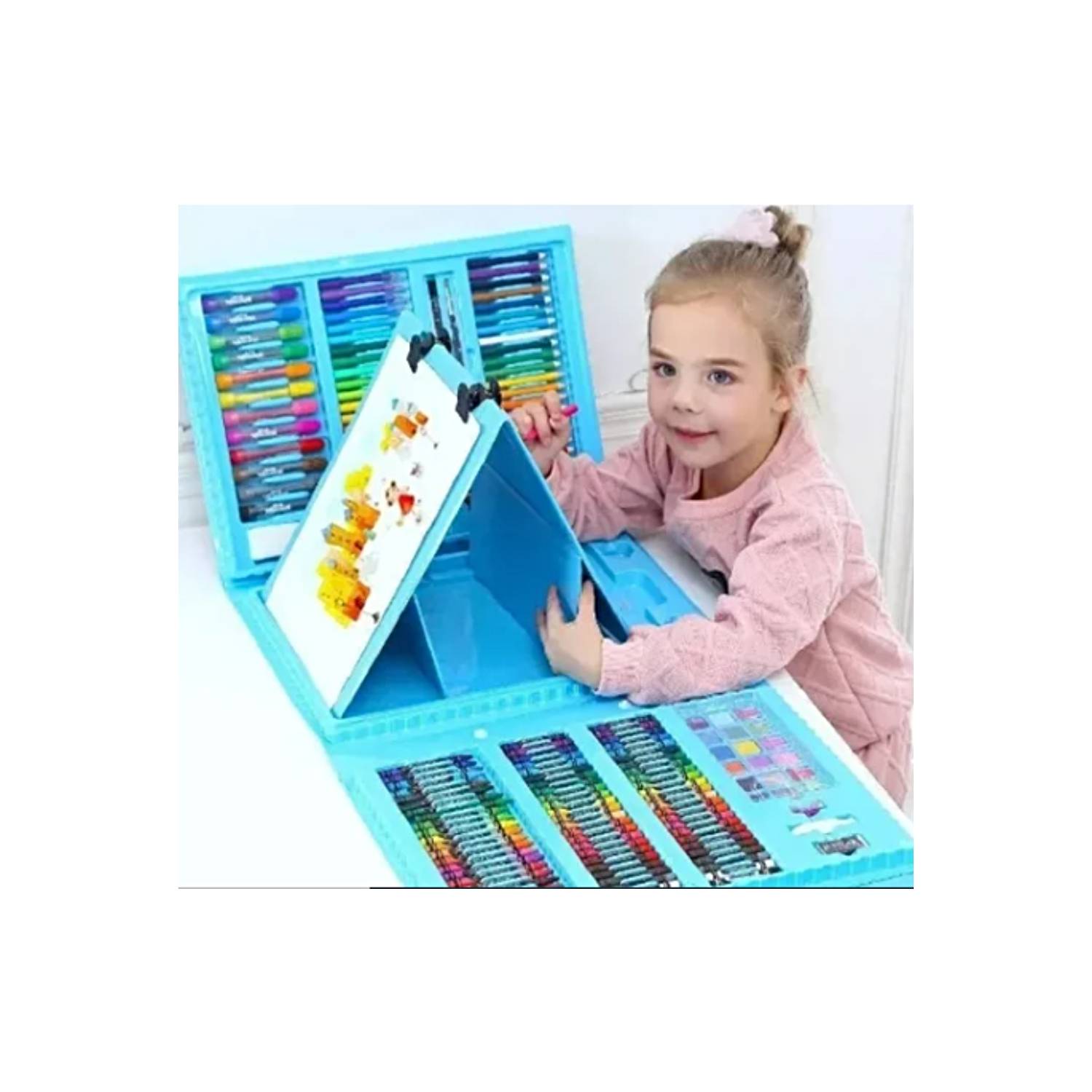 Kit De Pintura Para Niños De 208 Pcs Set De Arte