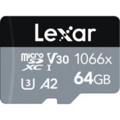 LEXAR - Memoria Lexar microSDXC UHS-I V30 64Gb  160Mbps 1066x