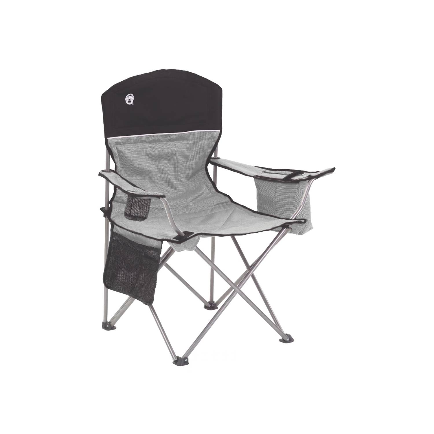 Silla camping plegable Joplin con bolsa Color Gris - CamperStore
