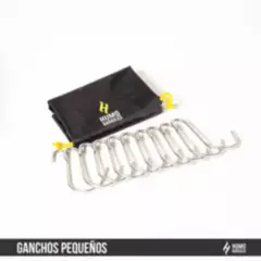 HUMO BARRILES - Kit de ganchos x 10 para barriles ahumadores.
