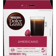 NESCAFE DOLCE GUSTO - Nescafe®  Dolce Gusto®  Americano Paquete 16 Capsulas.