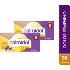 SANOFI - Calmidol Cólico Menstrual Dolor x 96 Cápsulas