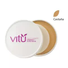 VITU - Polvo Compacto Vitu Vitamina E & Filtro Solar x 14 Gr