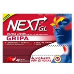 GENOMMA LAB - Next Gripa Rapida Accion x 48 Und