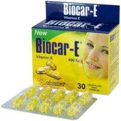 NOVAMED - Vitamina E Biocar E 400 Ui X 30 Und