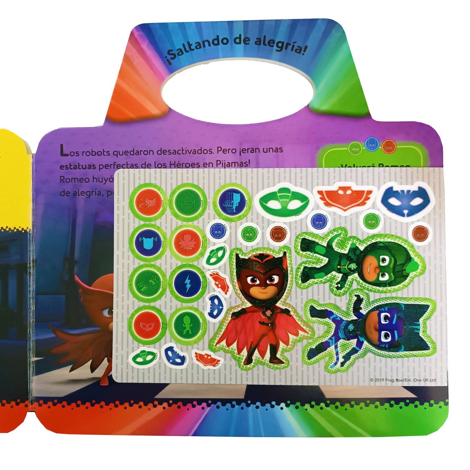 Mi Libro Amigo Pj Mask Con Stickers Decorativo Para Niños BOOKS