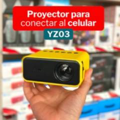 GENERICO - Mini Proyector LED Portátil conexión teléfono YZ03