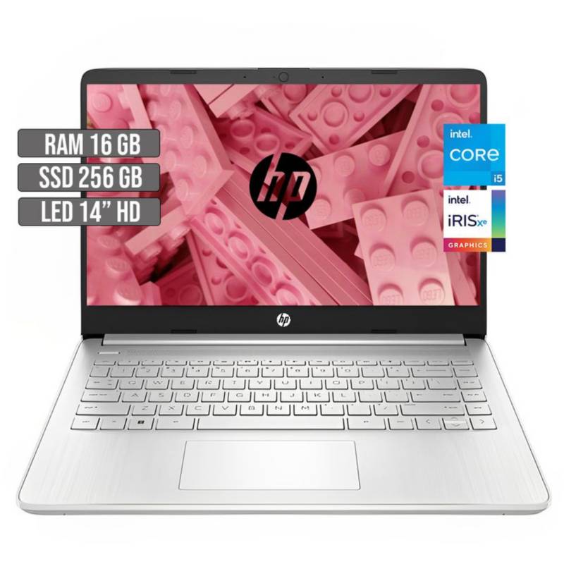 HP - HP INTEL CORE I5-1135G7 SSD 256GB RAM 16GB INTEL IRIS Xe LED 14 HD